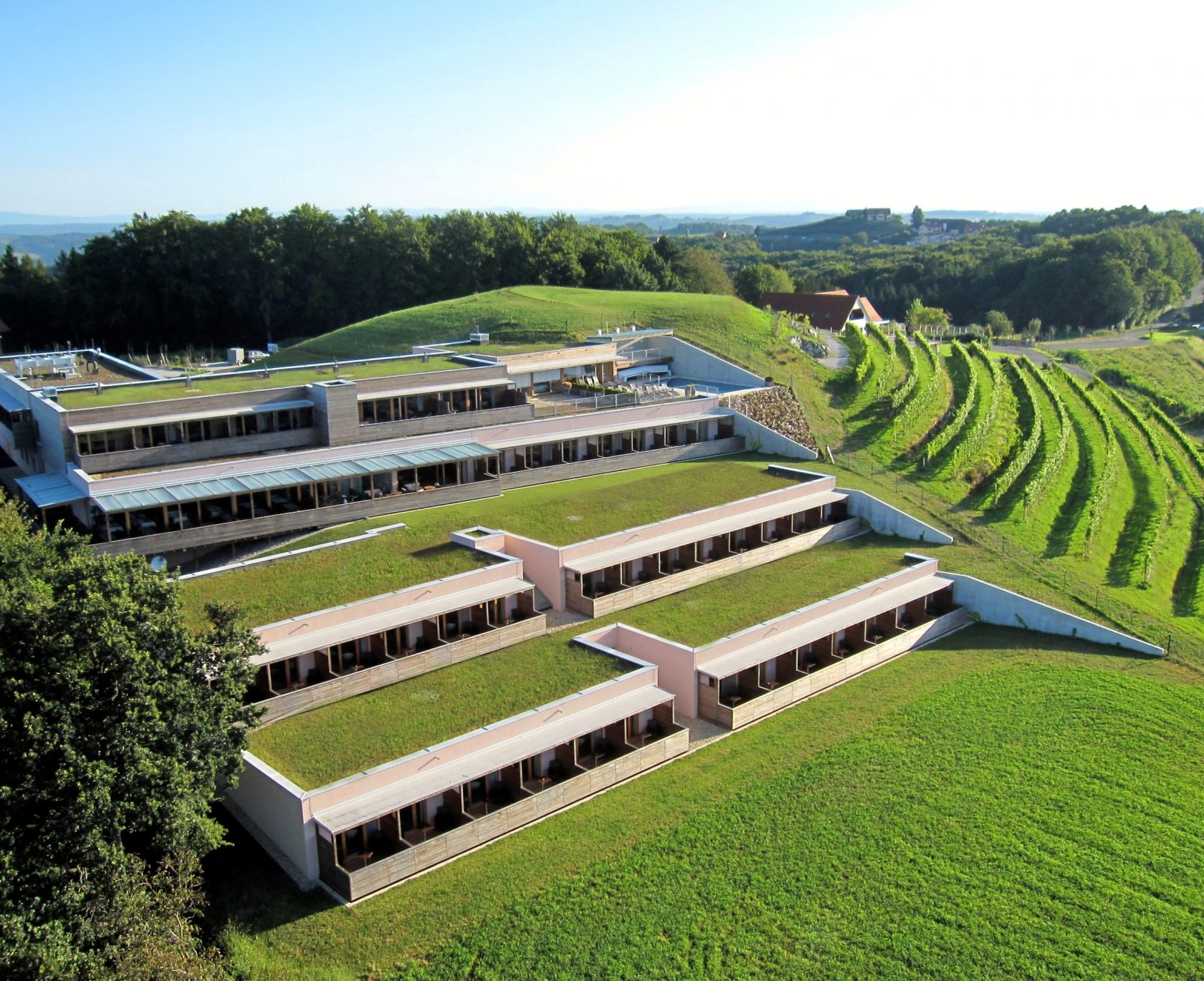 Genusshotel Riegersburg bietet einen schönene Ausblick auf die Riegersburg